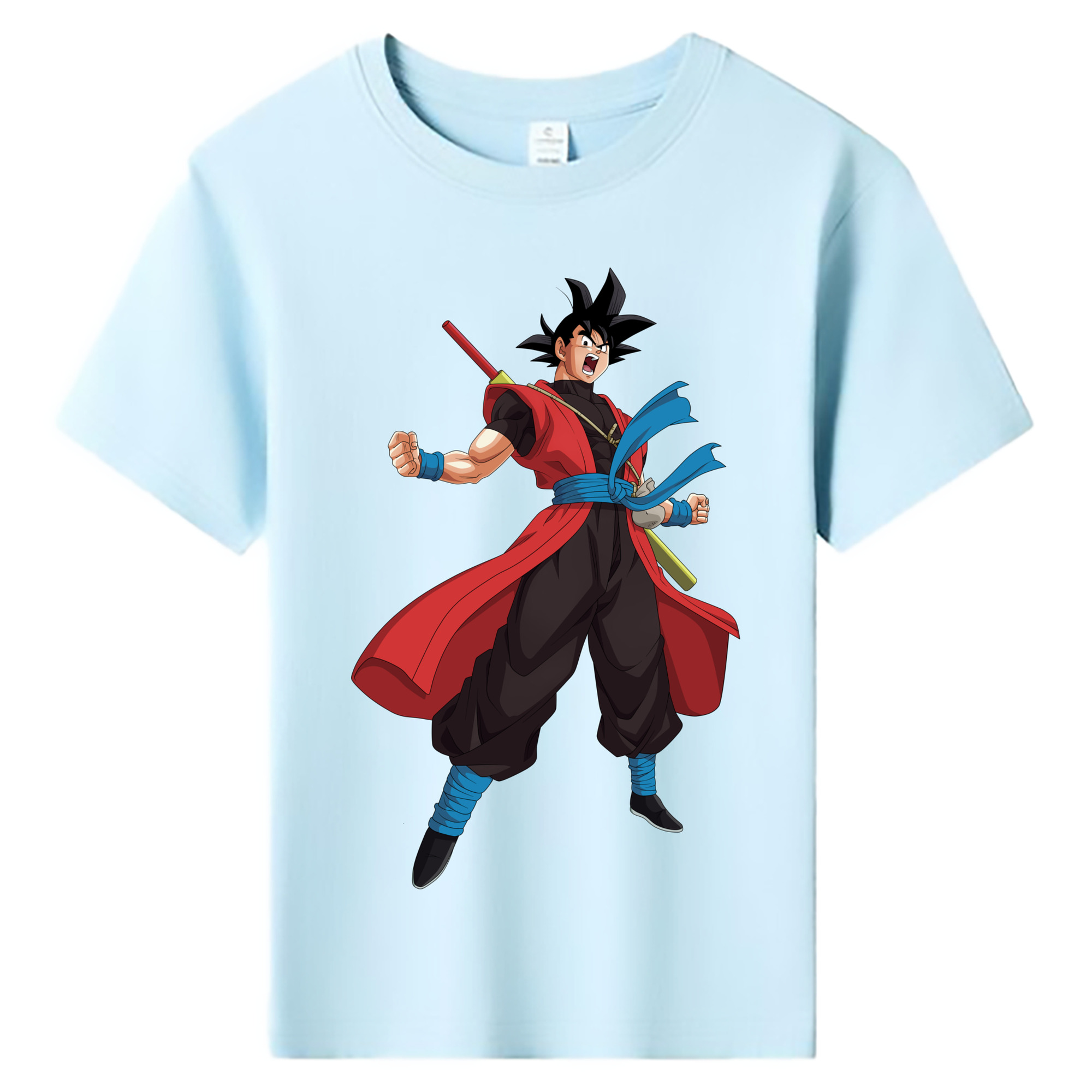 （画像用） ドラゴンボール 孫悟空（そん ごくう）Son Goku カカロット DRAGON BALL Kakarotto 綿100％キッズTシャツ（フロントプリント）
